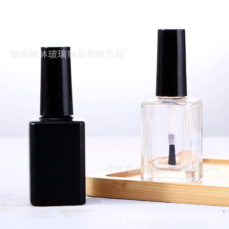 Cross-Border Amazon Dh-847 Transparent Nail Polish Bottle Nail Gel Black Light-Blocking Nail Gel Refill Bottle Spray Bottle