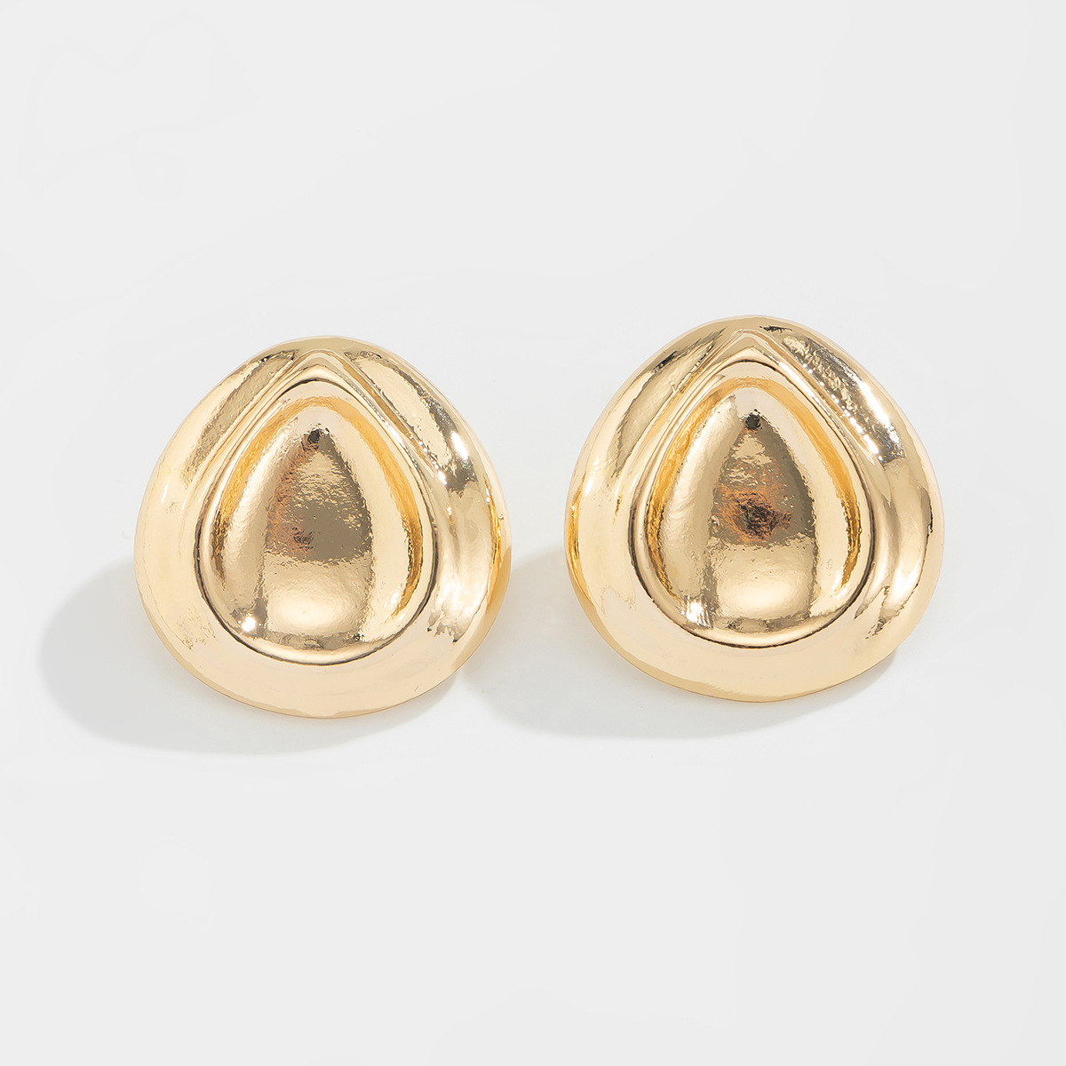 12g Weight Steel needle Ear Needle Material Drop Earrings, Ear Studs Classification 1 Pair Quantity Party, Street Occasion Alloy Material Geometric Pattern Women's Gender Polished Finish Plating Design Exaggerated, Punk Style 1 Pair Exaggerated Punk Geometric Plating Alloy Drop Earrings Ear Studs 55
