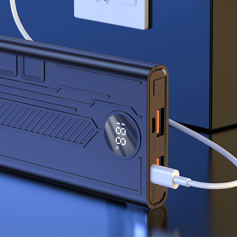 Fuente de alimentación móvil al aire libre de carga rápida de alta capacidad bidireccional PD20W portátil tesoro de carga pantalla digital A108-1 en stock