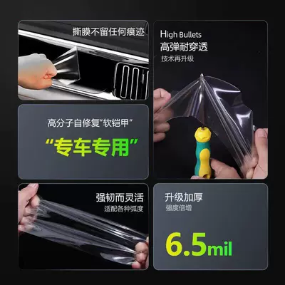 Car interior film — 26 types of interior protection films