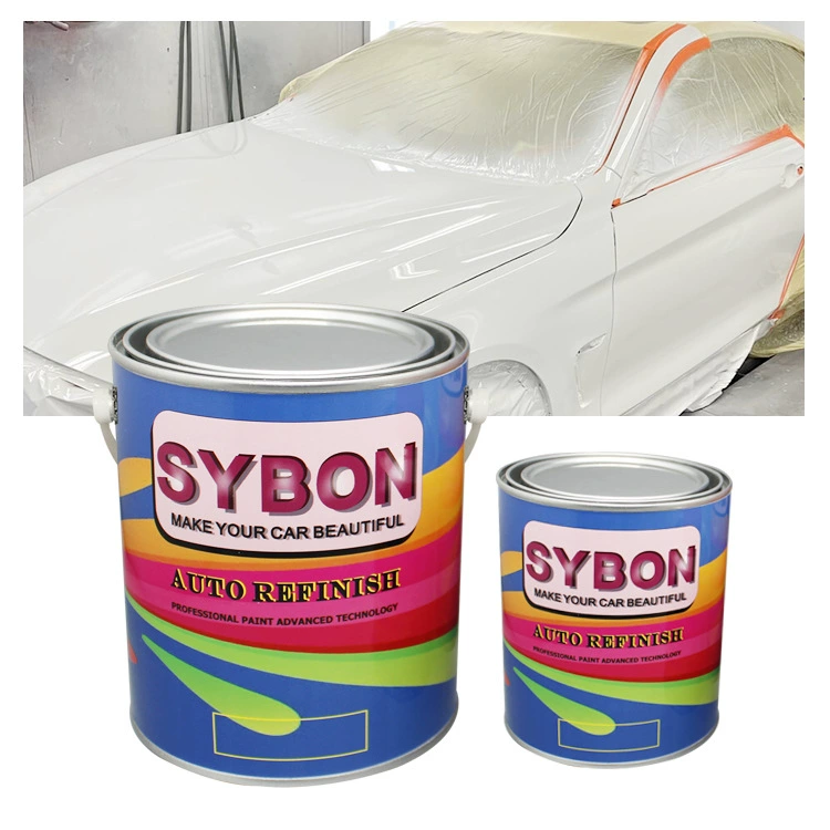 Внешнеторговый экспорт автомобильного лакокрасочного завода 1K чистая белая краска глина белая краска специальная белая акриловая лакокрасочная фабрика