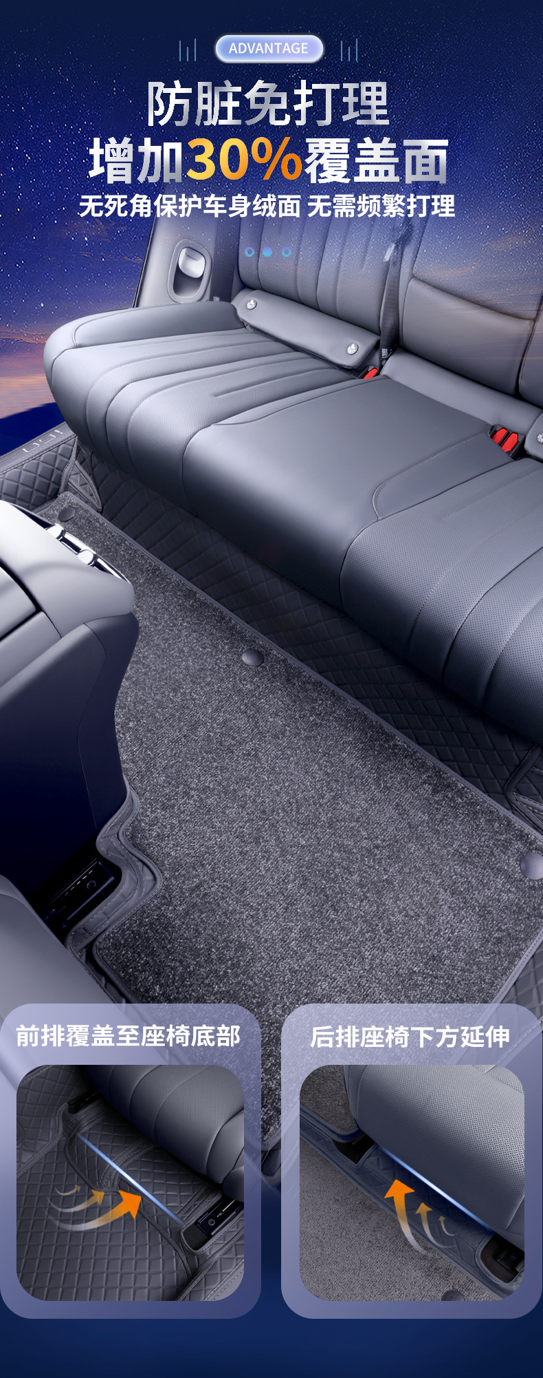 Car Floor Mats for Aion i60 2026 Full Coverage