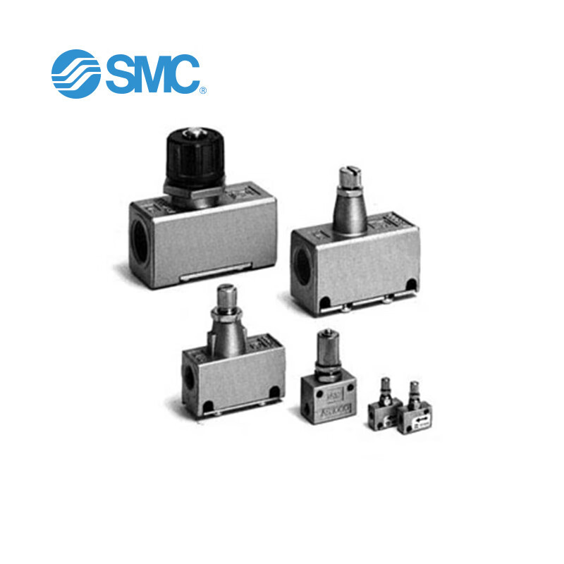 SMC AS 系列 标准型速度控制阀 直通型 AS5000-04