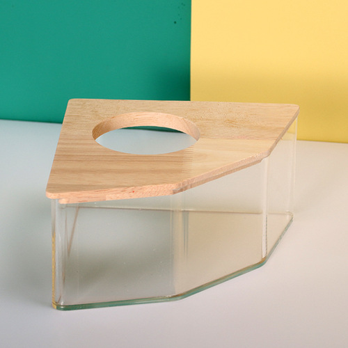 Hamster bathroom golden bear bathroom supplies acrylic fully transparent large toilet dual-purpose bath bath urine sand basin