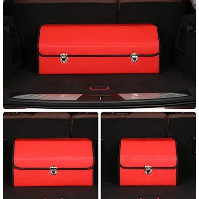 Car Storage Box Folding Storage, Car storage bag/box - bright-red-small-size-383130