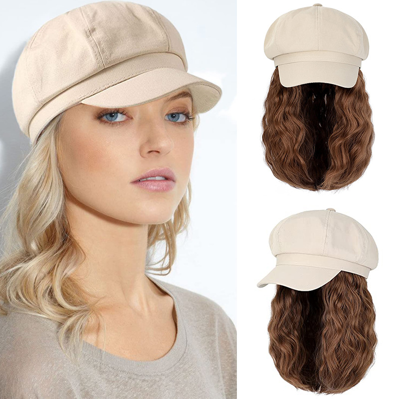 Wigs Women's hooded wigs personality short curly wool curly synthetic wigs multi color wigs_voghion.com