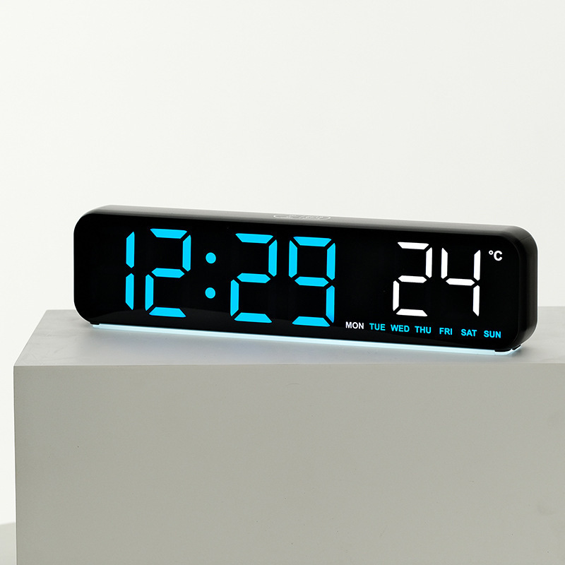 Pantalla de tiempo creativa de red led reloj digital reloj electrónico decoración de escritorio nocturna silenciosa 2811 image 3