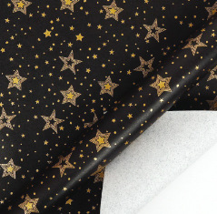 Transfronterizo Amazon nuevo papel de embalaje de regalos de Navidad espuma de oro barrido papel de embalaje de cajas de regalo al por mayor