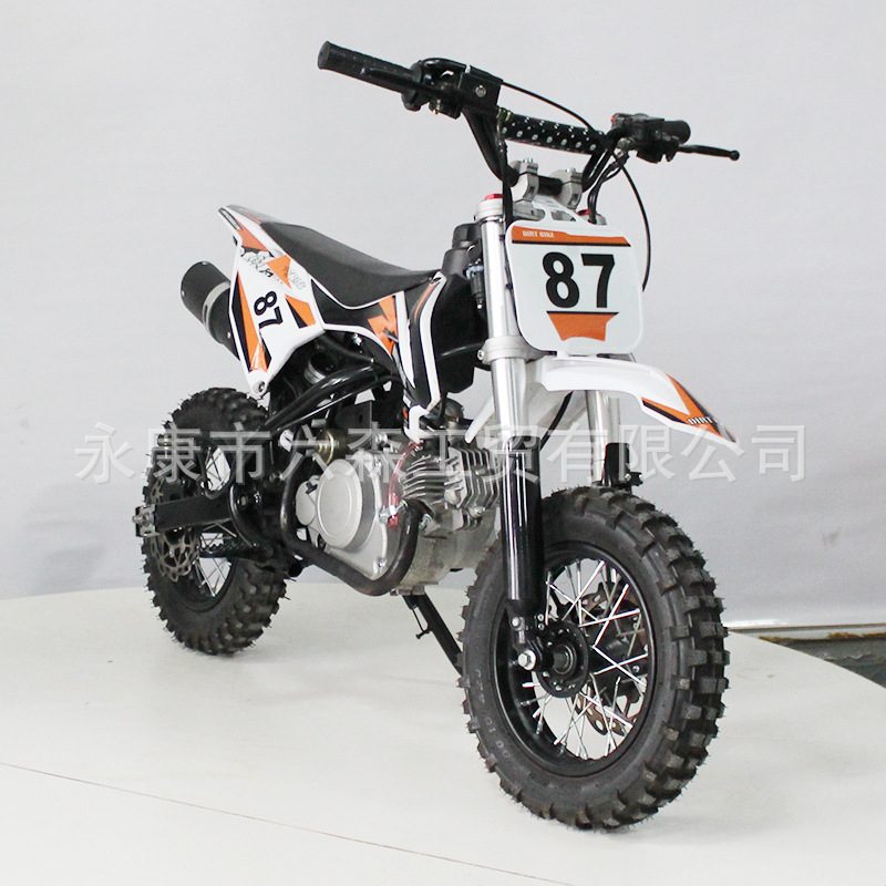 60Cc Stepless Variable Speed Two-Wheeled Off-Road Mountain Racing Motorcycle for Adults and Children, Mini Small-Sized Mountain Bike for Intermediate and High-Level Competitions
