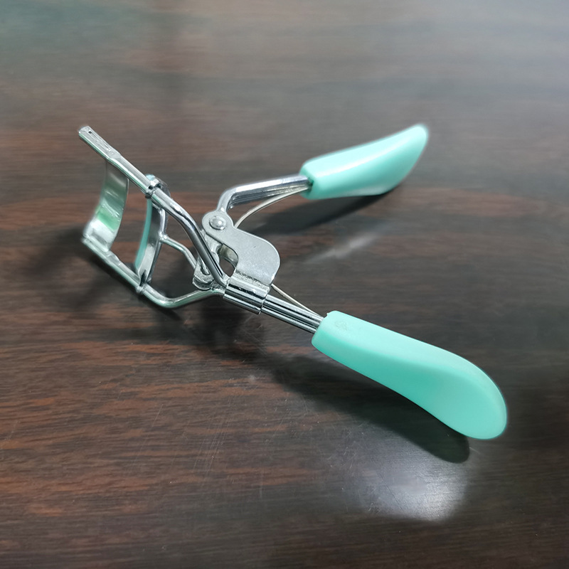 Mango de lengua de pato herramientas de belleza portátiles pestañas falsas dispositivo auxiliar regular rizador de pestañas maquillaje de mujeres en stock al por mayor