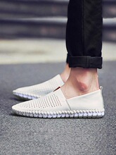 C 33724 Men's Perforated Loafers ����ƤЬ �羳����ѷŷ��