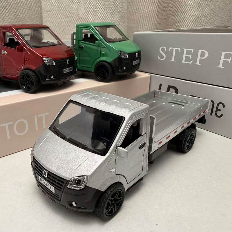 Alloy Car Model Small Truck Artificial Metal Car Model Kidsren's Toy Car Transporter Boy Wuling Hongguang