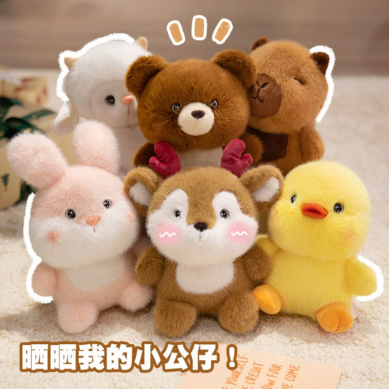 Table plush teaching work doll, with little bears, anti-stress