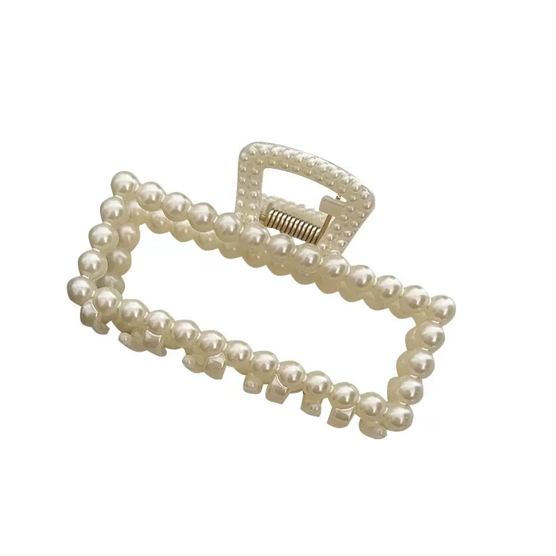 (Торговля через границу) большой crab pin жемчужина, модная заколка для волос, акула, стиль высокого качества, с маленькими мишками