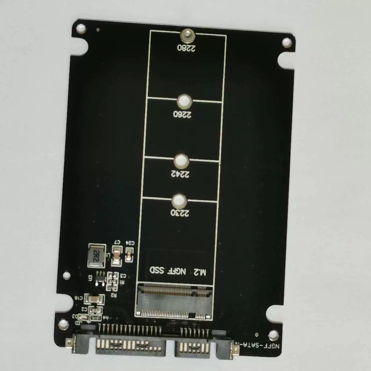 Твердотельный накопитель M.2 ngff в коробку с картой SATA 2.5 NVME в коробку с картой SATA