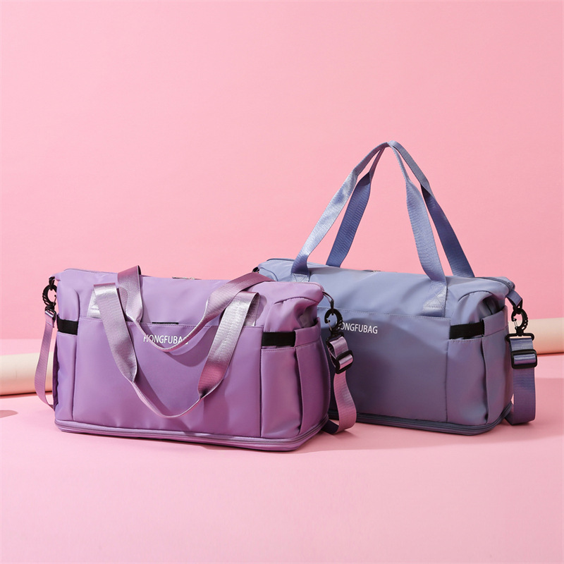 Bolsa de yoga expandible de gran capacidad, bolsa de viaje de mujer, bolsa deportiva casual simple, bolsa de ejercicios de negocios, bolsa de equipaje universal