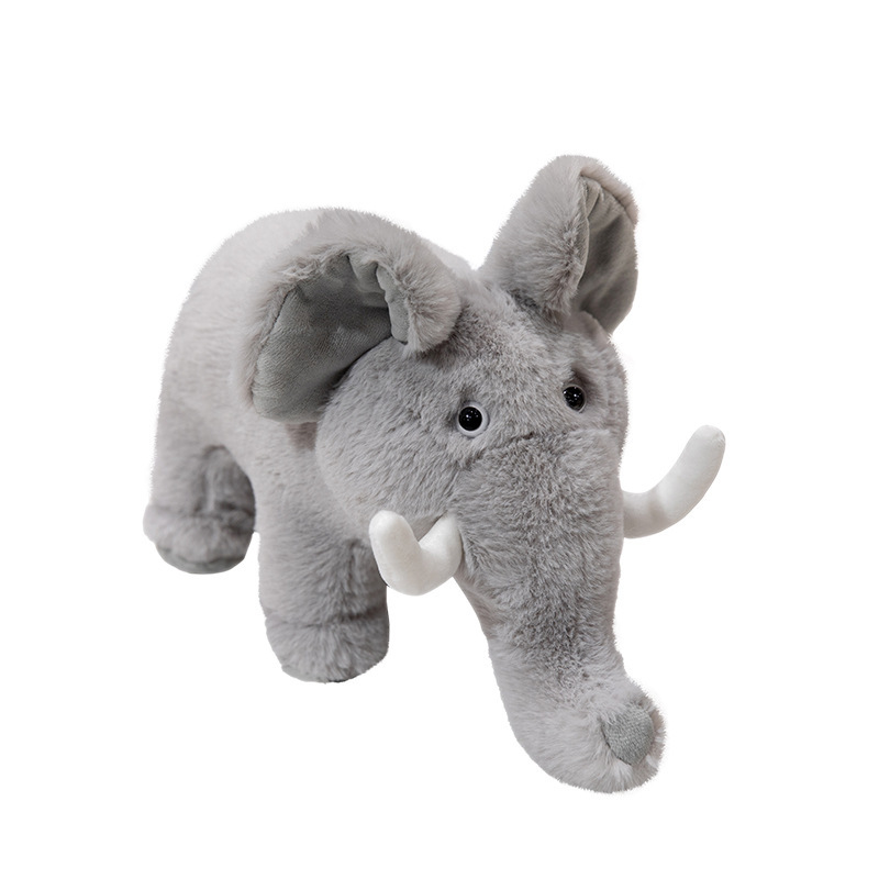 Elefantes transfronterizos muñecas de peluche muñecas de tela lindas muñecas de imitación para niños muñecas tranquilizadoras regalos del día de los niños