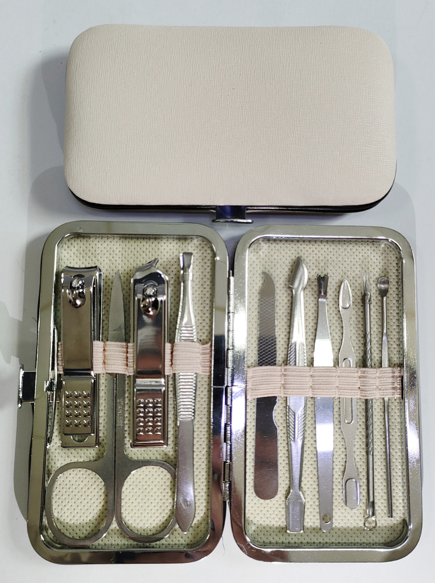 Set completo de manicura y pedicura, incluye cortaúñas y herramientas de belleza, práctico para uso doméstico y profesional