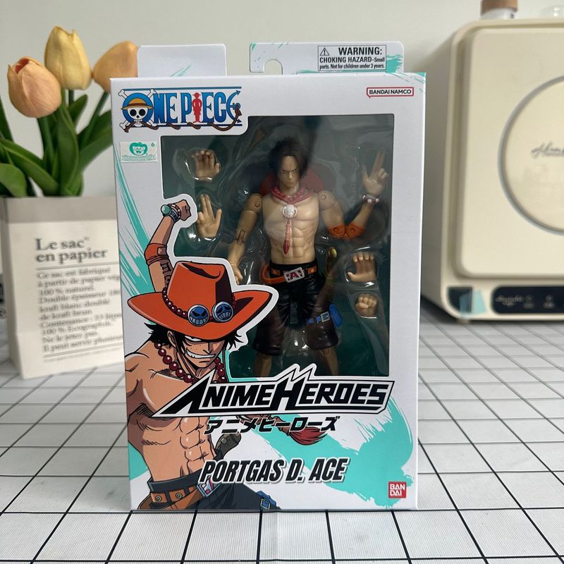 バンダイワンピース航海王ドラゴンボールルフィエースサンジゾロン可动関节可动フィギュア置物|undefined