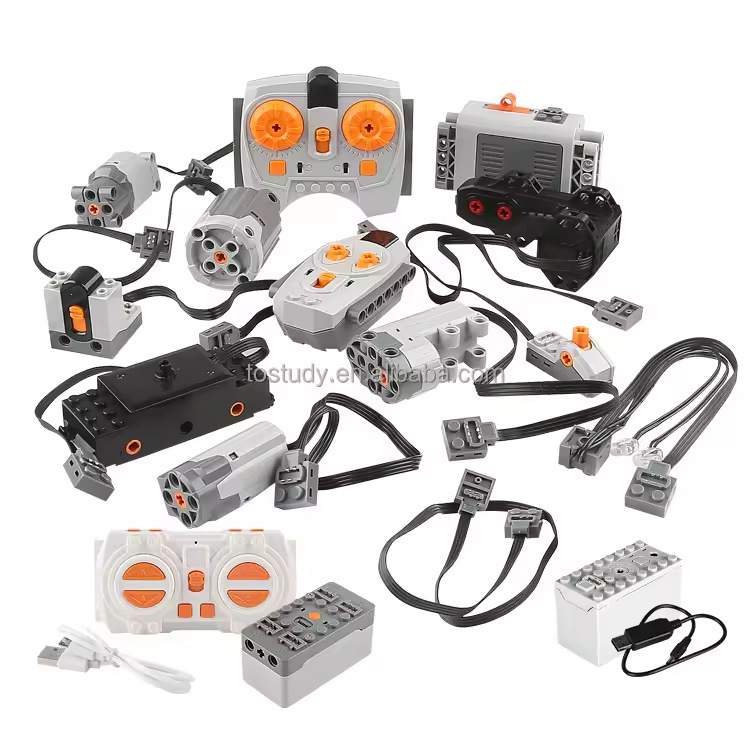 Compatible with Moc8881 8883 Technology Building Block Motor Set App Programming Remote Control Lithium Battery Power Pack Assembly