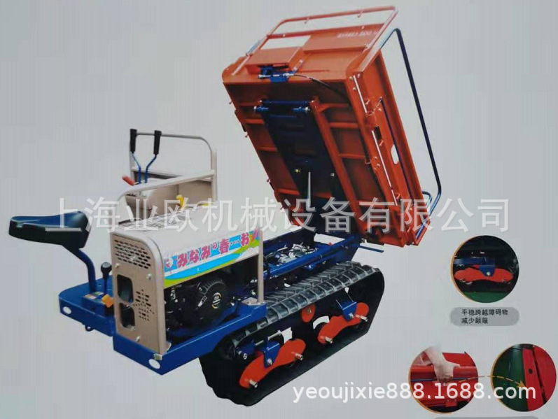 筑水田园搬运机 筑水3B61FLDP乘坐式田园搬运机 果园装货搬运机