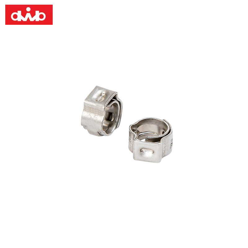 乐清东博dwb工厂生产304/316不锈钢耳型卡箍夹紧喉箍