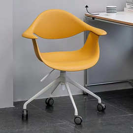 北欧电脑椅家用书房椅会议久坐舒适靠背写字扶手办公室卧室椅子凳
