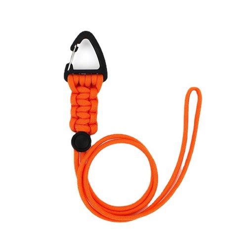 Cross-border new keychain strap anti-lost umbrella hook hook drop-proof knife lanyard camping outdoor mountain hook
