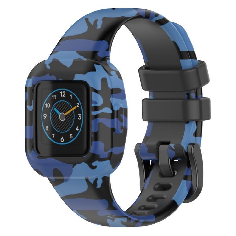 xDfind correa de silicona impresa de hebilla de acero para Garmin Fit JR3 / Garmin Vivofit JR 3