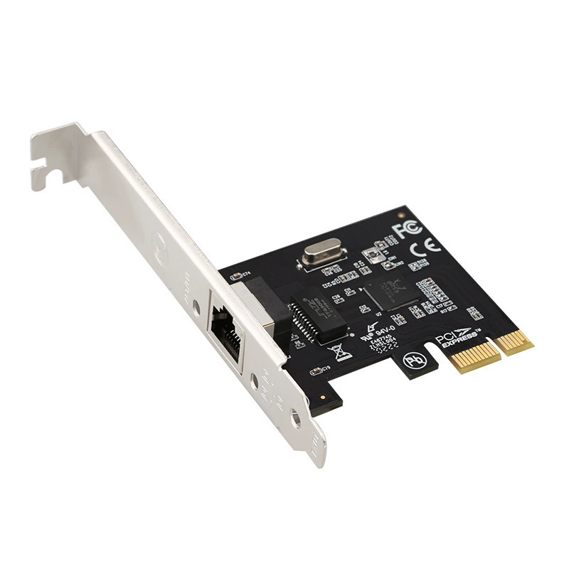 Высокоскоростная и стабильная настольная сетева карта Gigabit PCI-E, один порт, 8111L, PCIe Gigabit сетевой адаптер