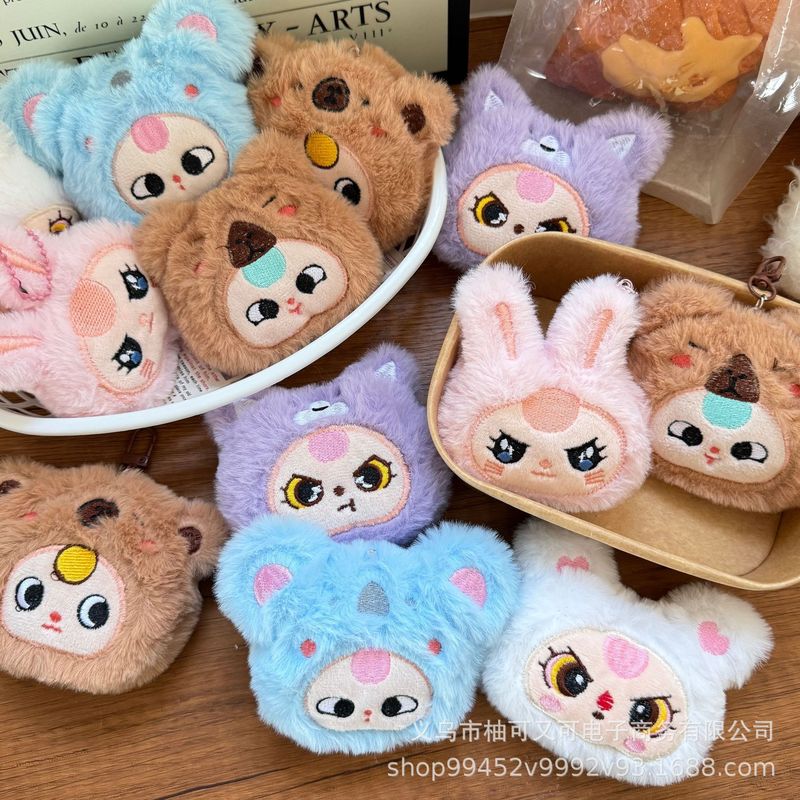 可爱甜美少女卡通凯蒂猫毛绒发饰围巾手套挂件胸针配件辅料配饰|undefined