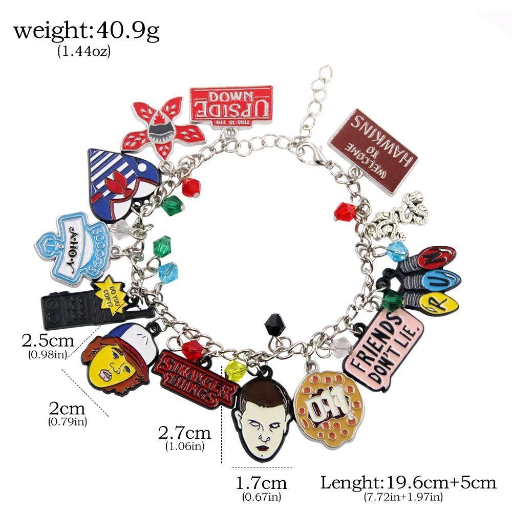 映画とテレビの周辺の奇妙な物語の第4四半期のネックレスの電球のアルファベットのペンダントのアマゾンの越境の対外貿易の卸売り