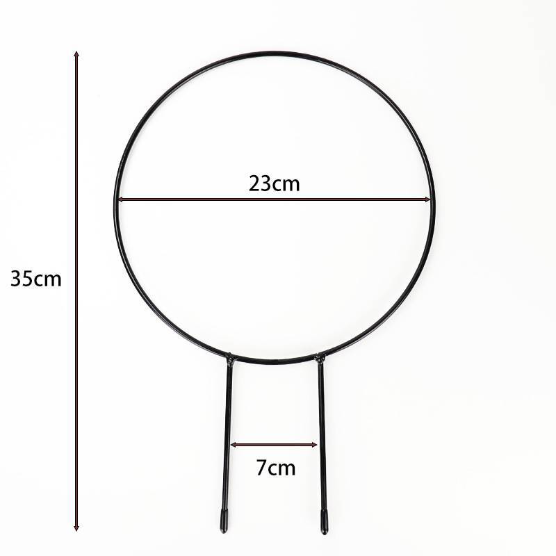 ★★단철 모양 등산 프레임-검은 색 라운드