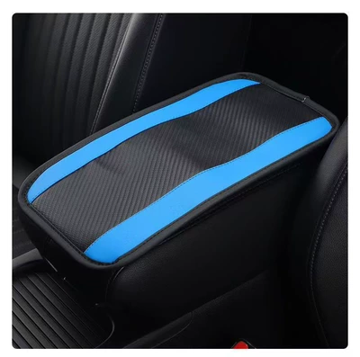 Armrest box pad for All Seasons, Car Booster - blue