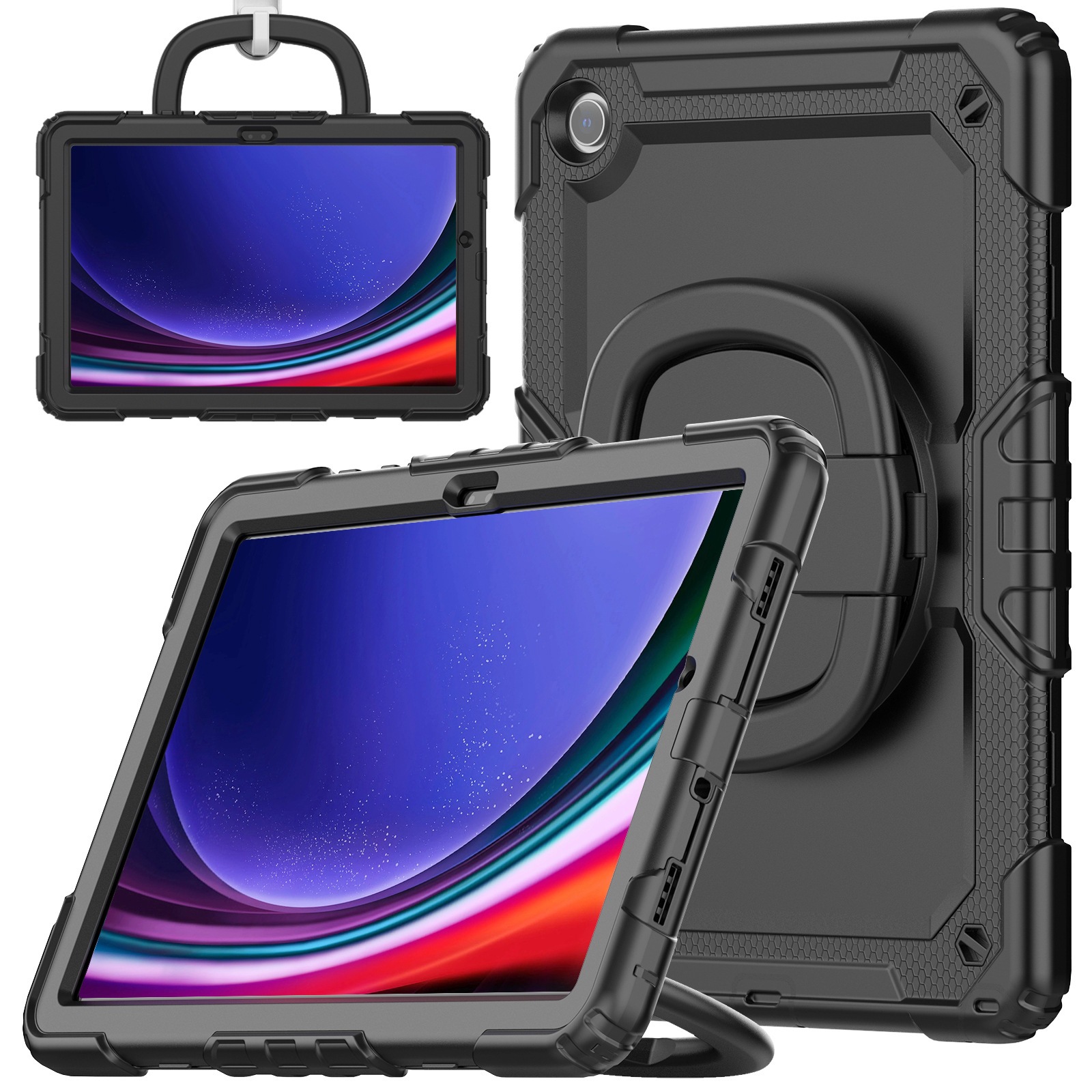 适用A9plus三星galaxy平板tab保护套S6lite保护壳S10FE硅胶A7镜面