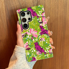 虾皮爆款三星S25Plus二合一菲林壳S23彩色丛林手机保护套S24P硬壳