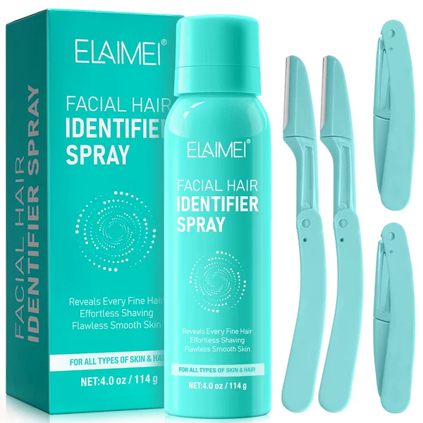 Cross-Border Elaimei Facial Hair Recognition Spray Set