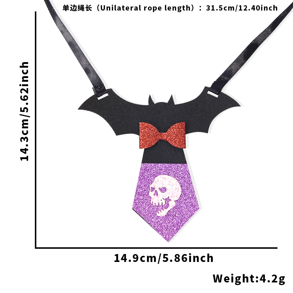 Halloween artículos para mascotas araña fantasma bibs fiesta de Halloween gato perro vestido traje corbata colgar
