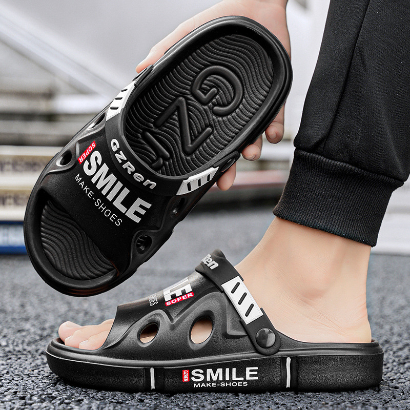 Nueva pareja de verano EVA pisar mierda sensación deportiva casual de moda sandallas de playa antideslizantes para hombres y mujeres