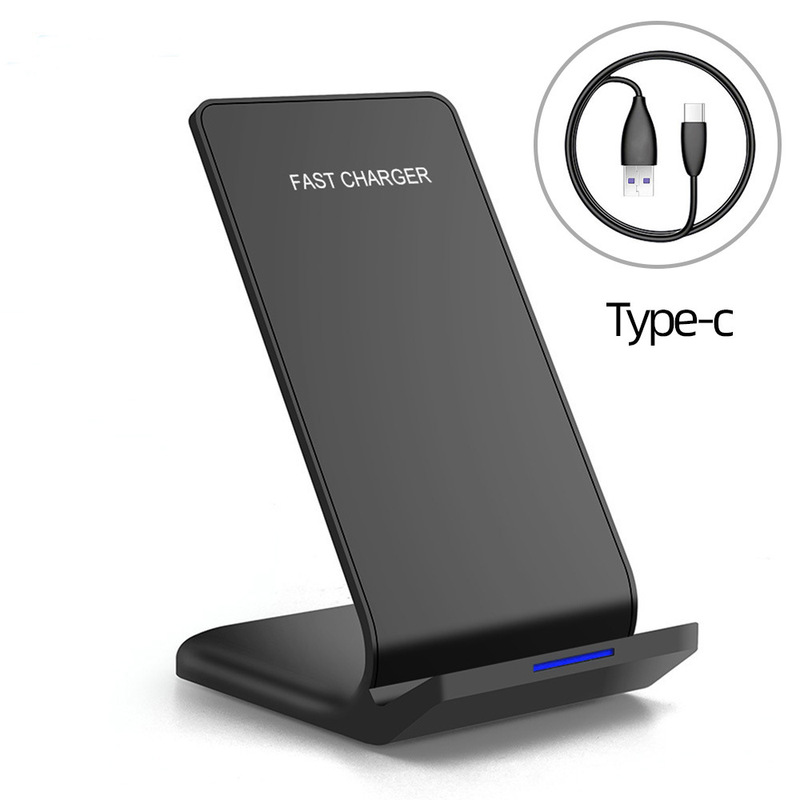 30W vertical wireless charger desktop bracket wireless charger suitable for Apple Android model charging