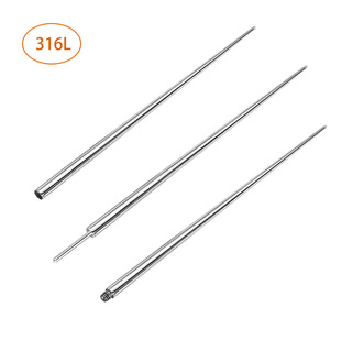 Stainless steel external tooth insertion rod guide needle cross-border threaded rod stainless steel perforation auxiliary guide rod human body puncture