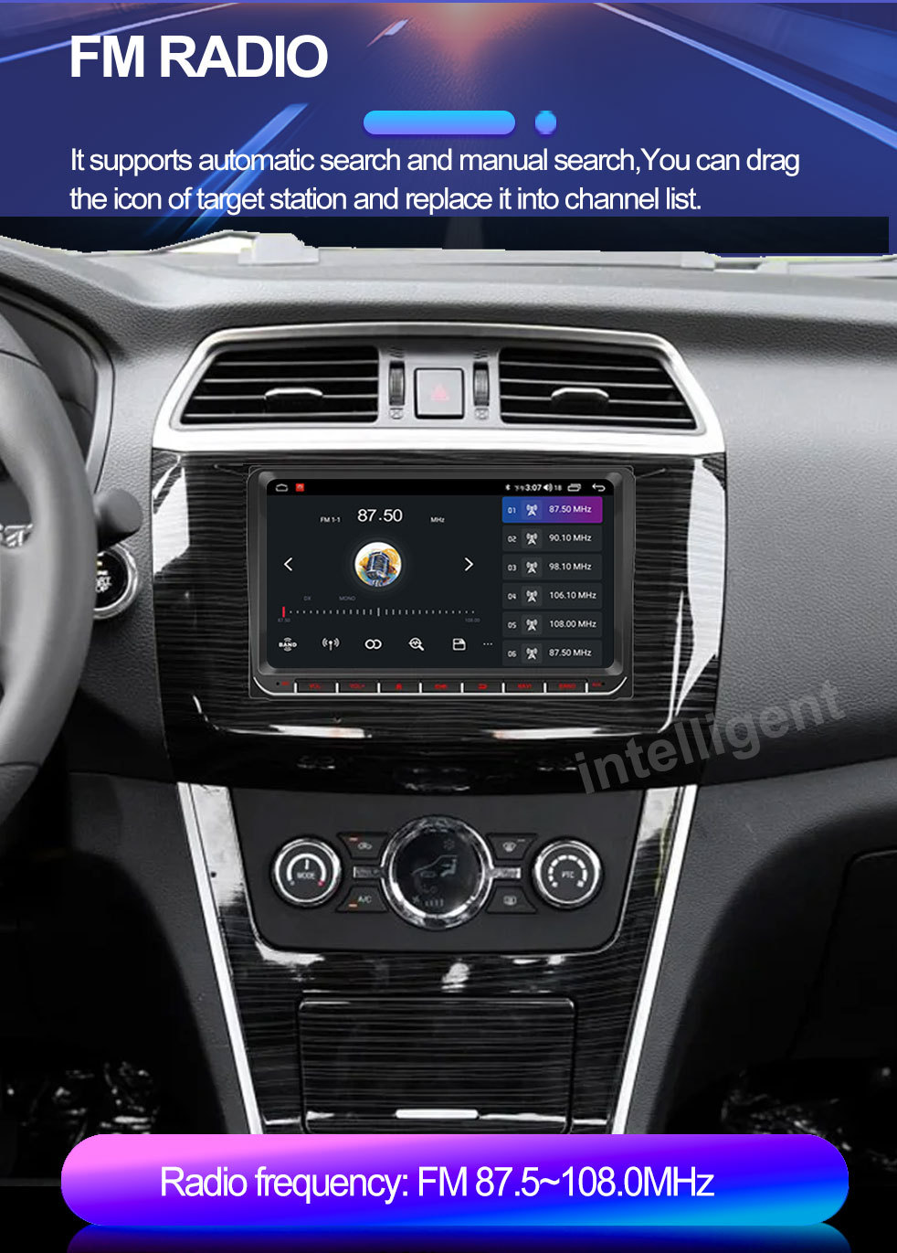 9 inch Volkswagen dedicated Android car navigator GPS Bluetooth HD large screen reversing image wireless carplay
