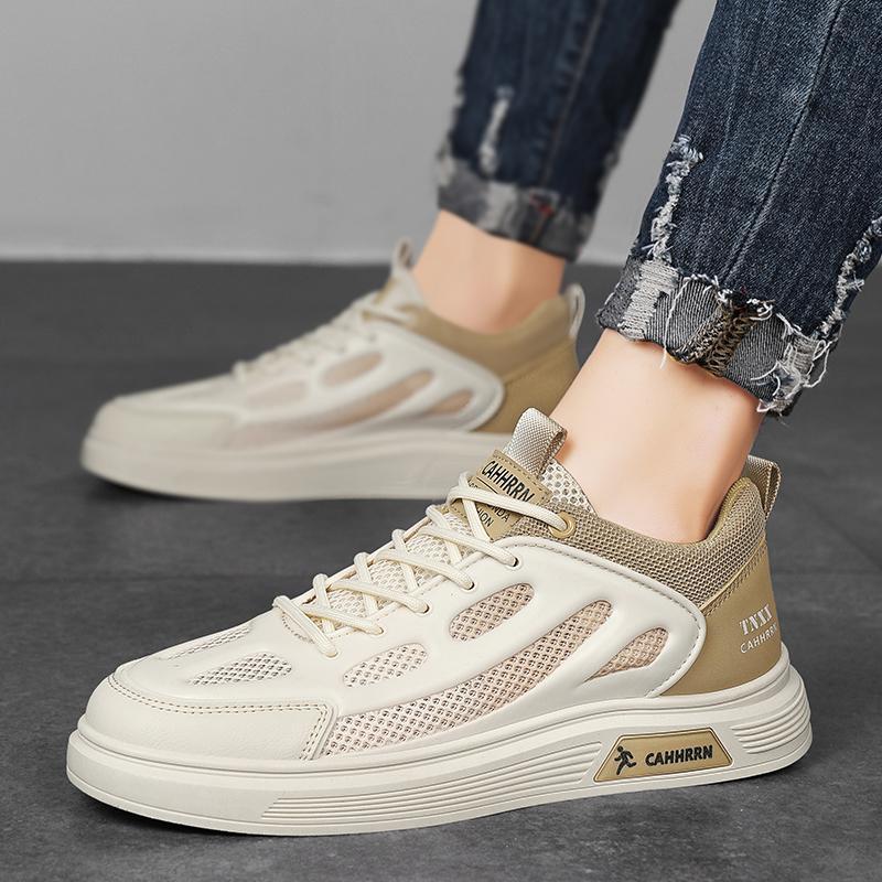 Fujian Four Seasons Zapatos de verano nuevos adolescentes todo-fósforo zapatos casuales zapatos deportivos de moda cómodos y ligeros zapatos de hombre de moda