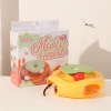 Electric rotating butterfly amusement board-Pumpkin 22cm