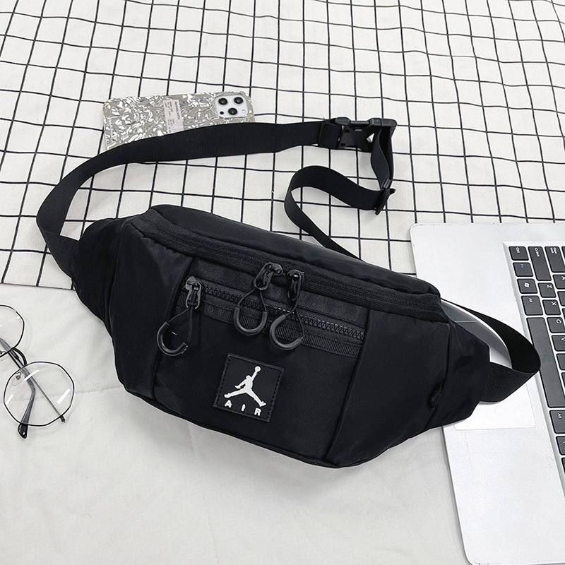 Trendy Brand Couple's Lightweight Shoulder Crossbody Bag New Korean Style Ins Style Casual Waist Bag Outdoor Sports Fitness Chest Bag