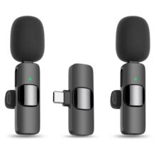 K1�o���I�A�����Lһ�϶�Wireless Lavalier Microphone ipad 2.4G