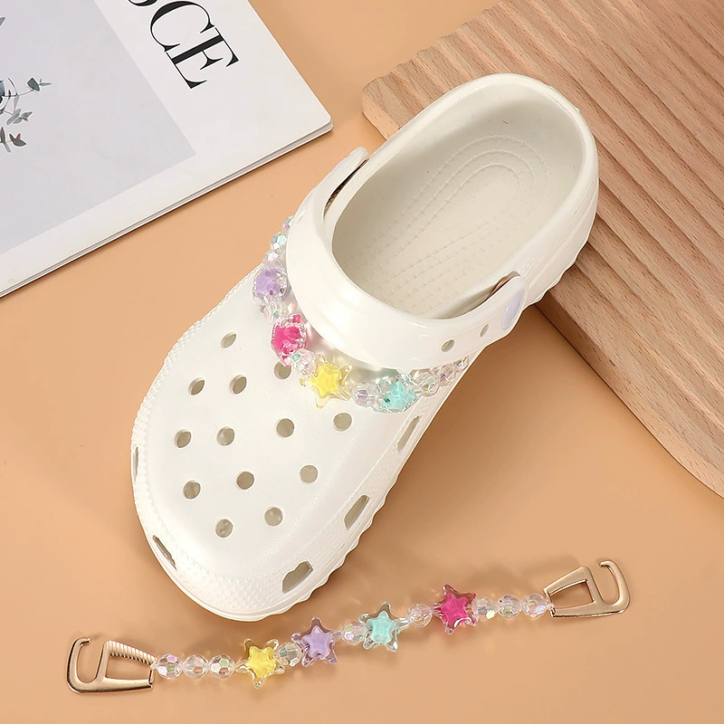 Accessory pearl, removable footwear buckle, DIY