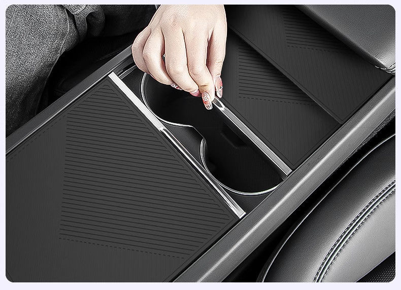 Suitable for Tesla's New Version of Model Y/3 Silicone Central Control Panel Stickers to Protect Interior Modifications and Decorative Accessories