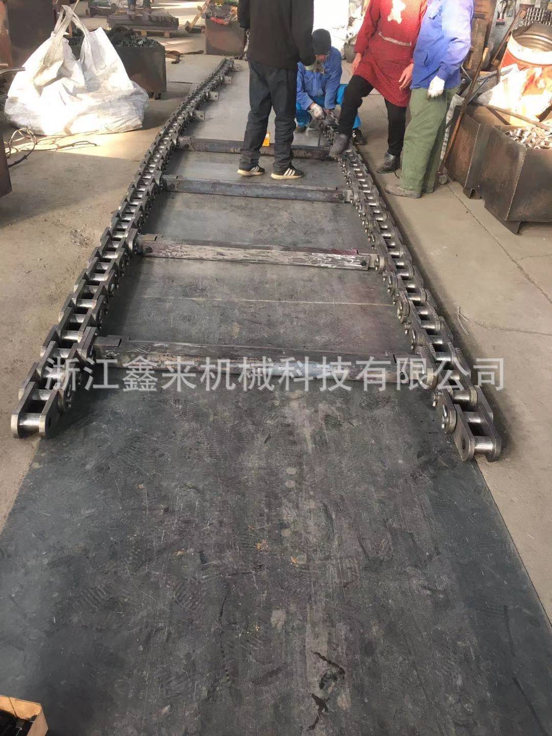 工程链条洗煤机链条矿山煤场对粗料进行筛选输送线