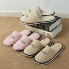 Waiter non-disposable EVA indoor slippers wholesale for B&B LOGO guest use five-star hotel travel
